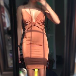 Twisted Front Dress
